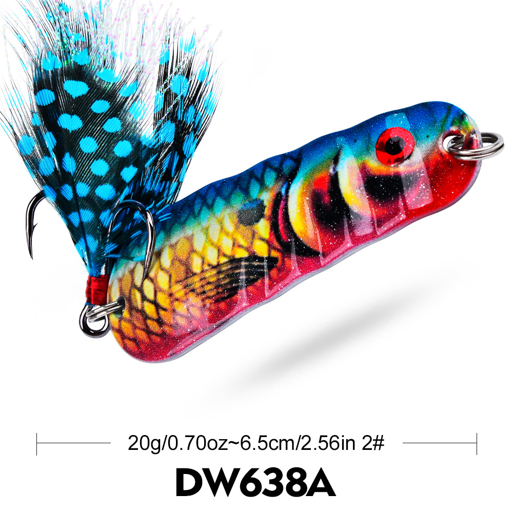 Fishing Lure Spoon - Metal Spoon Lure 6.5cm 20g for