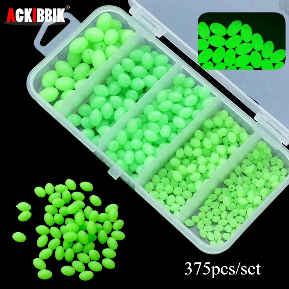 Ackibbik 375pcs/box Luminous F – обзор и цена Fishing Lure Soft Plastic