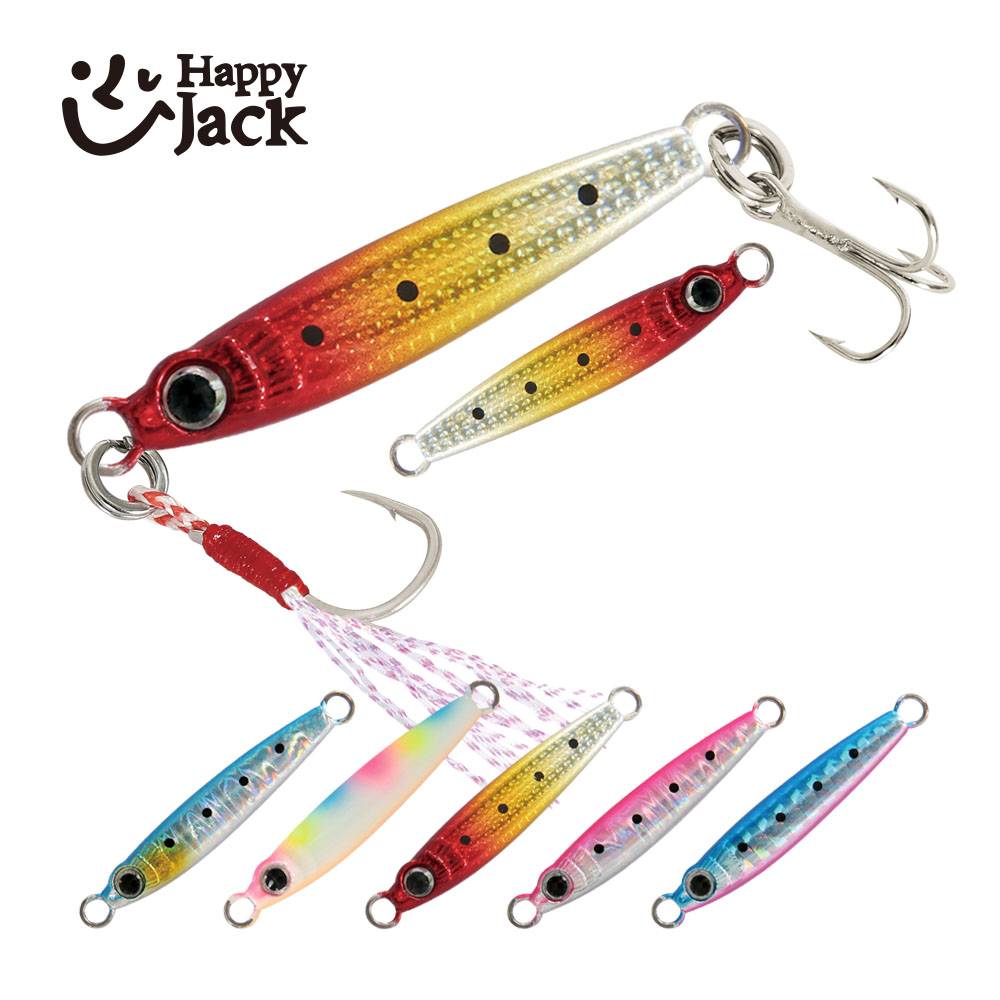 HappyJack new Micro Metal Jig  – обзор и цена Fishing Lure Spoon