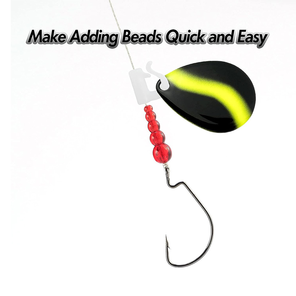 50PCS Stacked Fishing Beads Tr – обзор и цена Fishing Lure Spinner