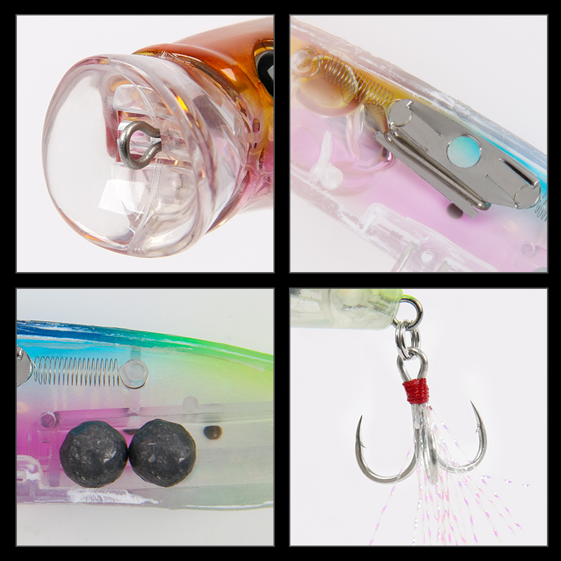 LETOYO 9.6g/18g Floating Poppe – обзор и цена Fishing Lure Popper