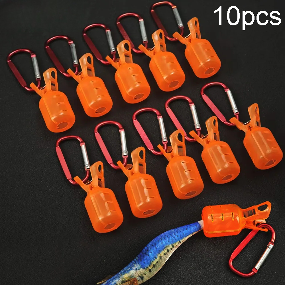 10pcs Squid Jig Hook Protector – обзор и цена Fishing Lure Making Kit