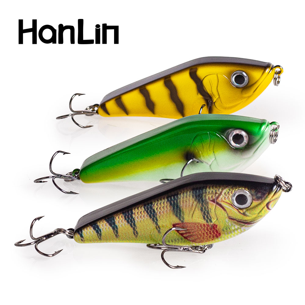 80mm/15.5g Muskies Jerkbait Pi – обзор и цена Fishing Lure Jerkbait