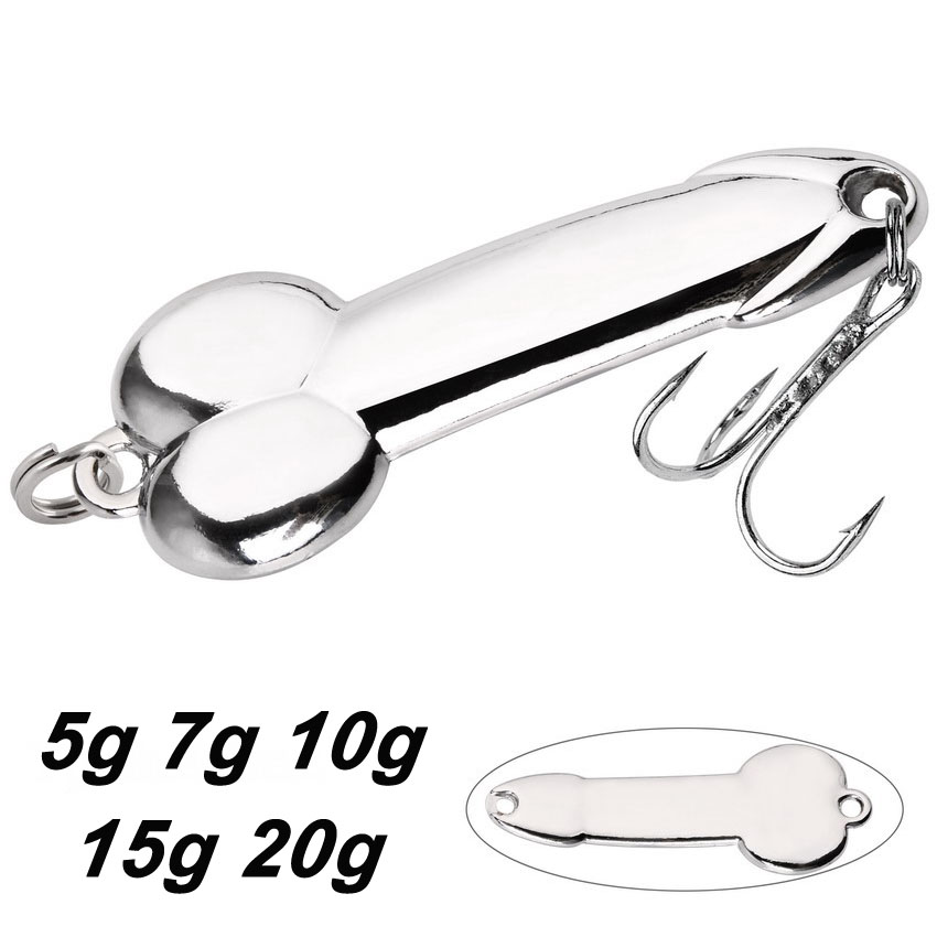 Metal Spoon Penis Shape Fishin – обзор и цена Fishing Lure Spoon