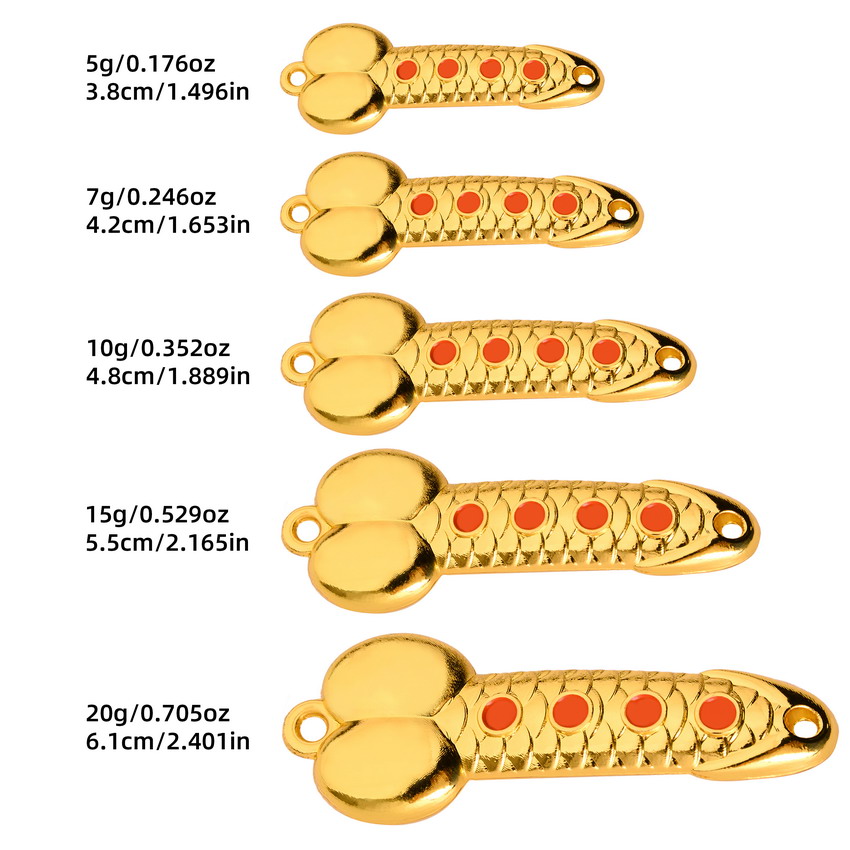 Metal Spoon Penis Shape Fishin – обзор и цена Fishing Lure Spoon