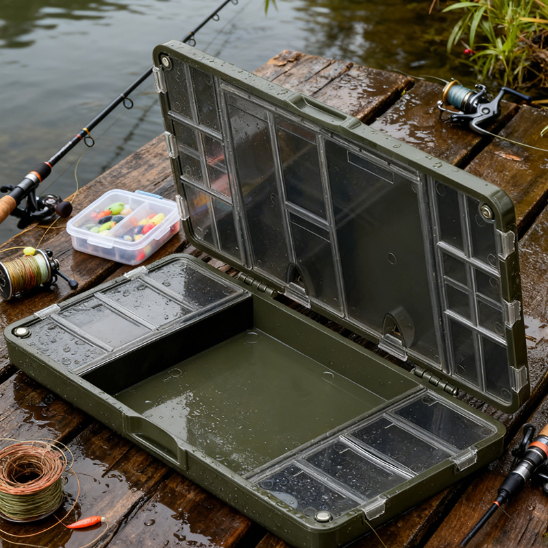 Large Capacity Hard PVC Tackle – обзор и цена Fishing Lure Making Kit
