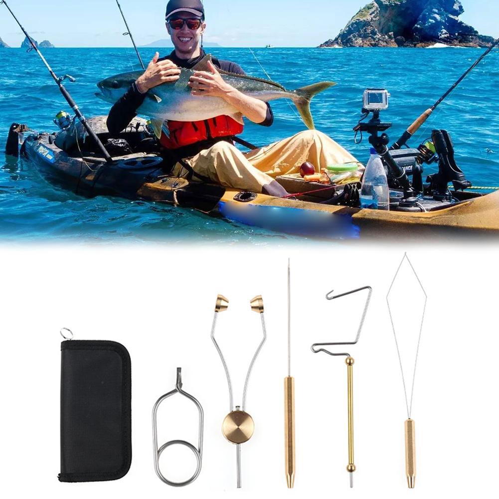 5 In 1 Fly Tying Tools Kit Fly – обзор и цена Fishing Lure Making Kit