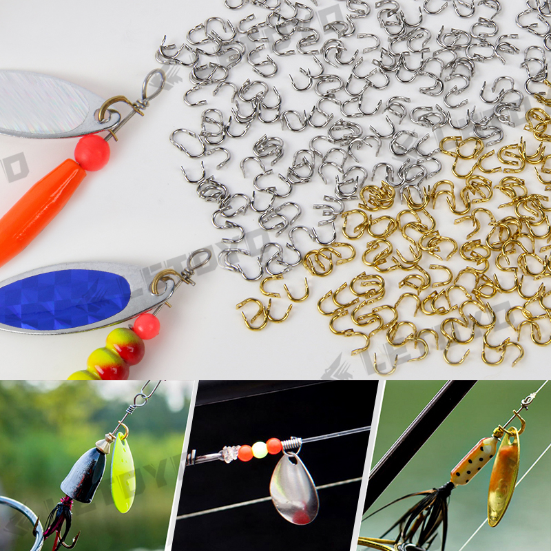 LETOYO 100pcs Folded Clevises  – обзор и цена Fishing Lure Making Kit