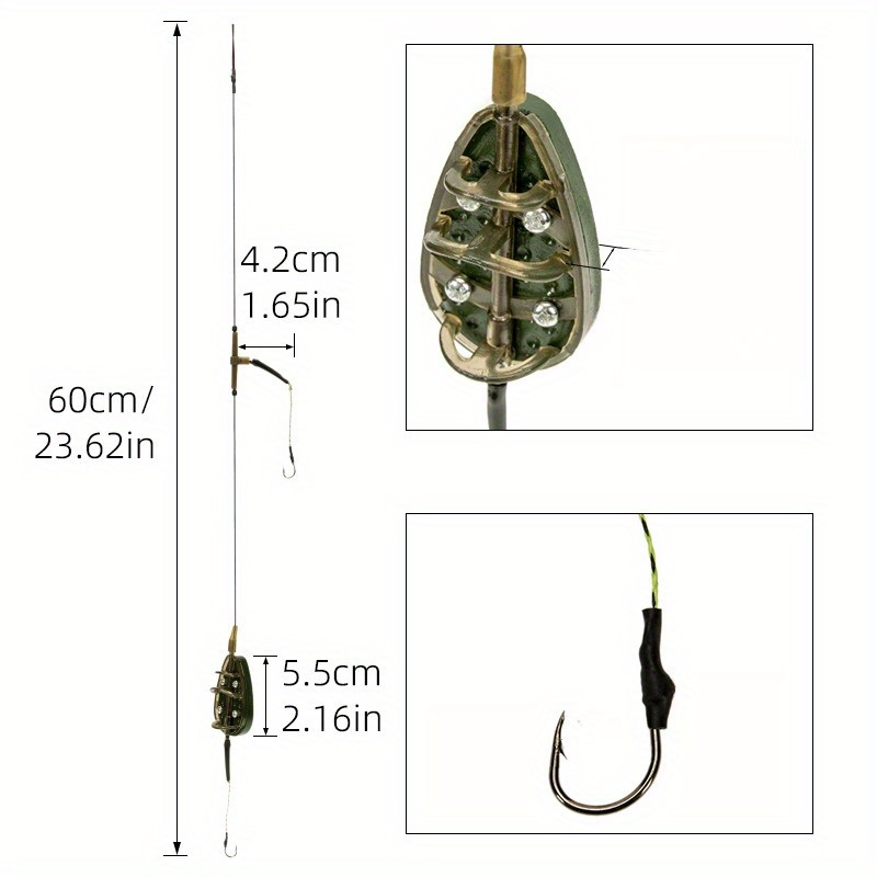 1pc Carp Fishing Feeder Kit Fe – обзор и цена Fishing Lure Making Kit