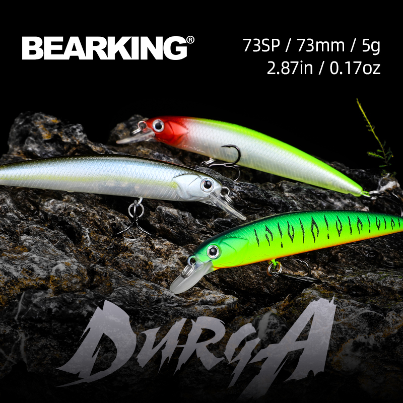 BEARKING New model 73mm 5g pro – обзор и цена Fishing Lure Crankbait