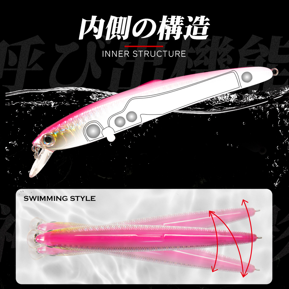 Hunthouse Smith Saruna Minnow  – обзор и цена Fishing Lure Jerkbait