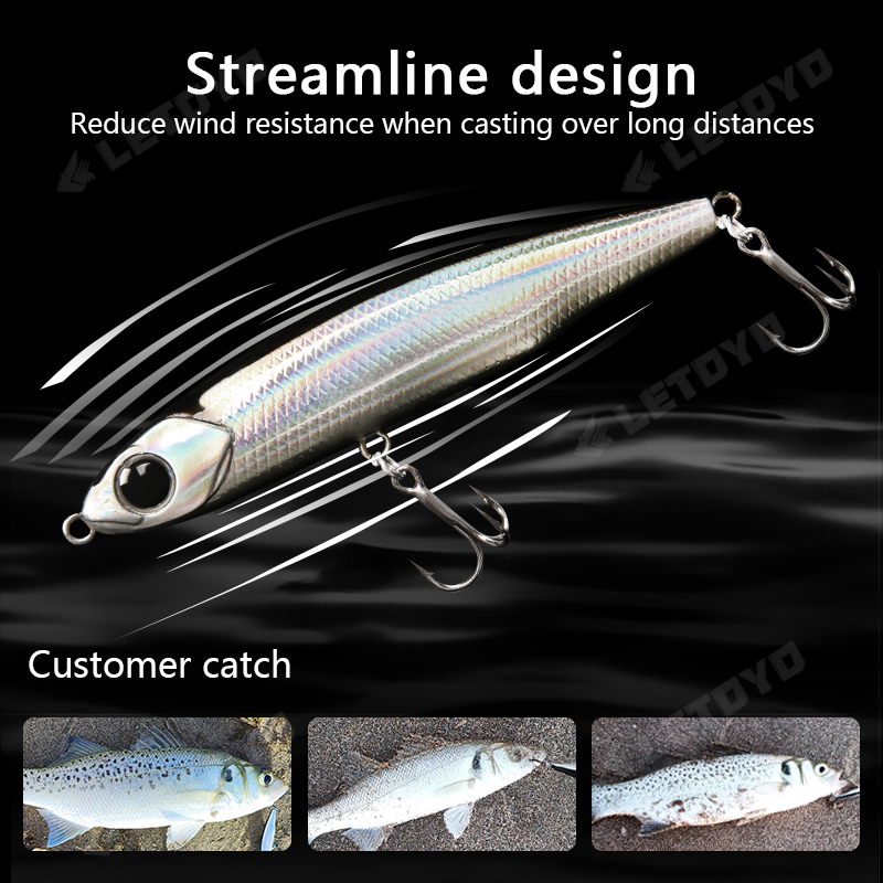 LETOYO Sinking Pencil 17g 12g- – обзор и цена Fishing Lure Spoon