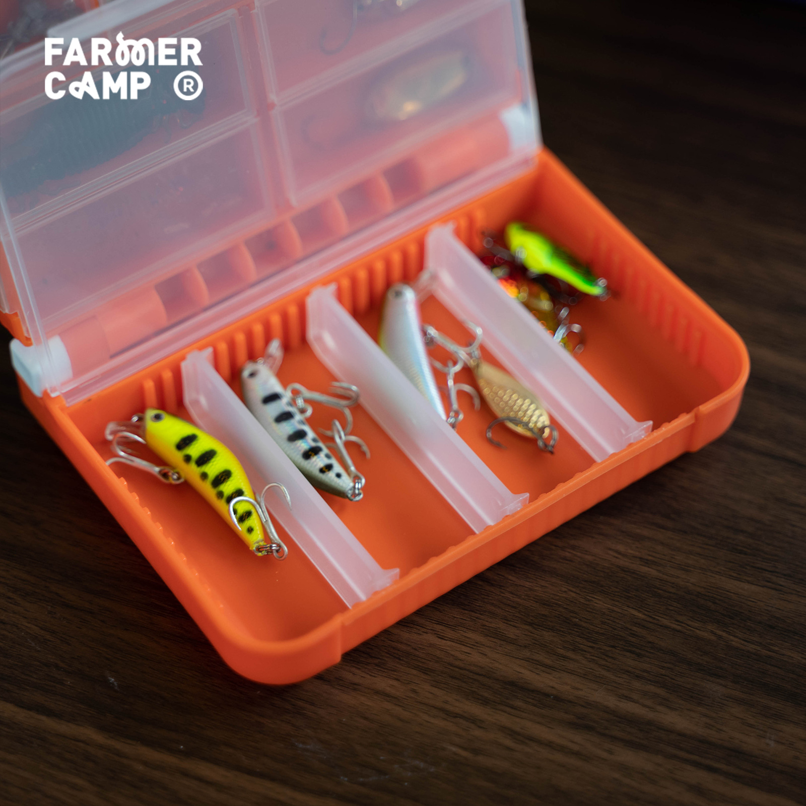 Portable Double Layer Fishing  – обзор и цена Fishing Lure Spoon
