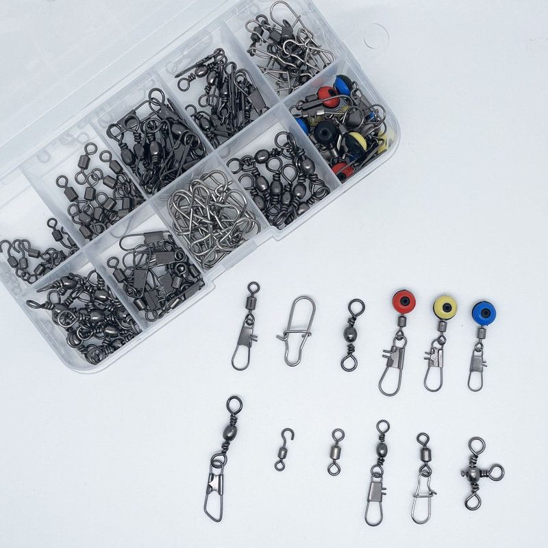 115pcs Fishing Swivel Connecto – обзор и цена Fishing Lure Making Kit