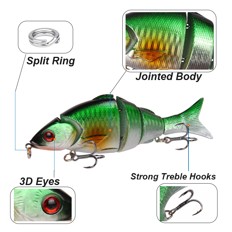 YUCONG 1PCS Minnow Fishing Lur – обзор и цена Fishing Lure Crankbait