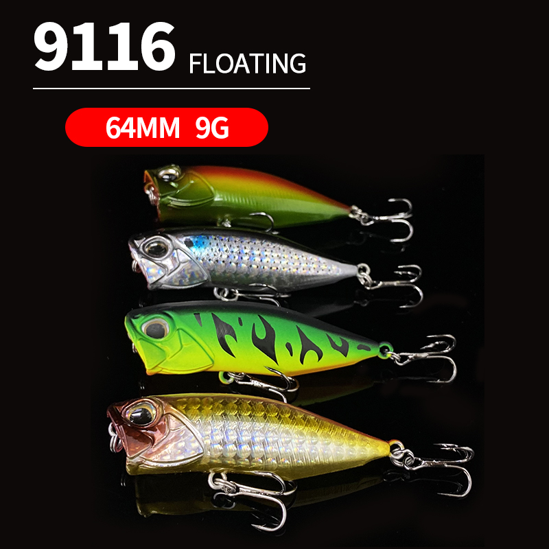 64mm 9g Poppers Fishing Lures  – обзор и цена Fishing Lure Popper