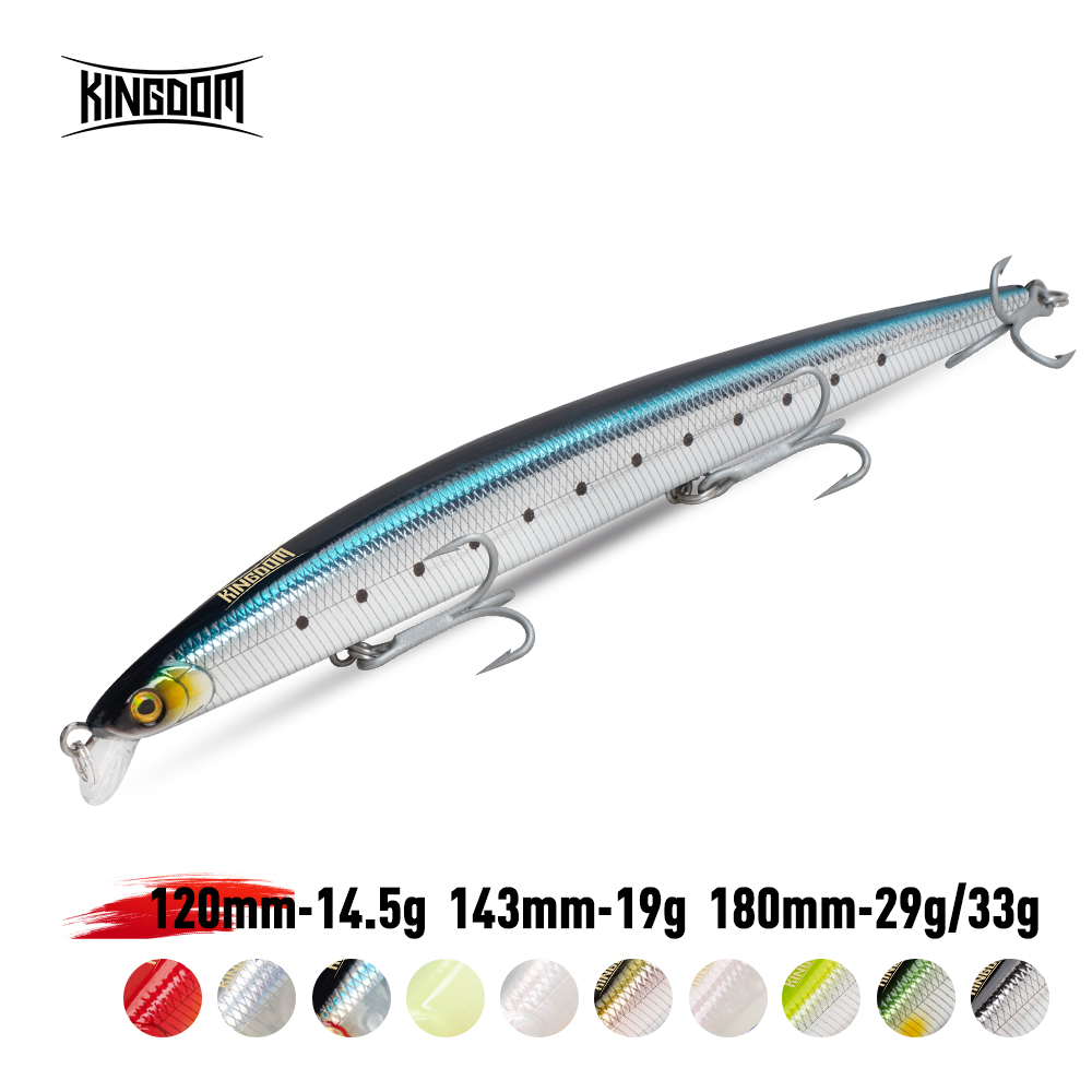 Kingdom Long Casting Fishing L – обзор и цена Fishing Lure Jerkbait
