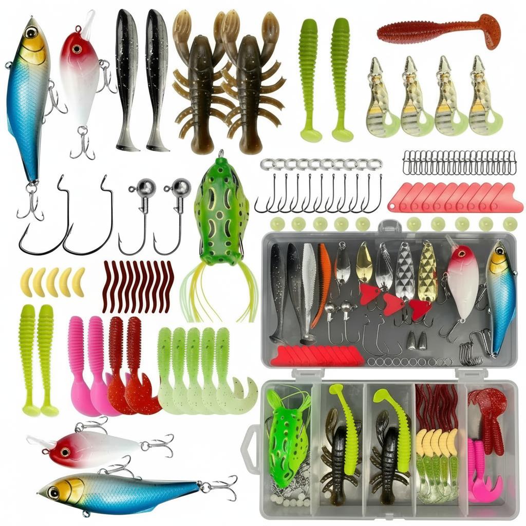 133Pcs Premium Fishing Lures T – обзор и цена Fishing Lure Jig