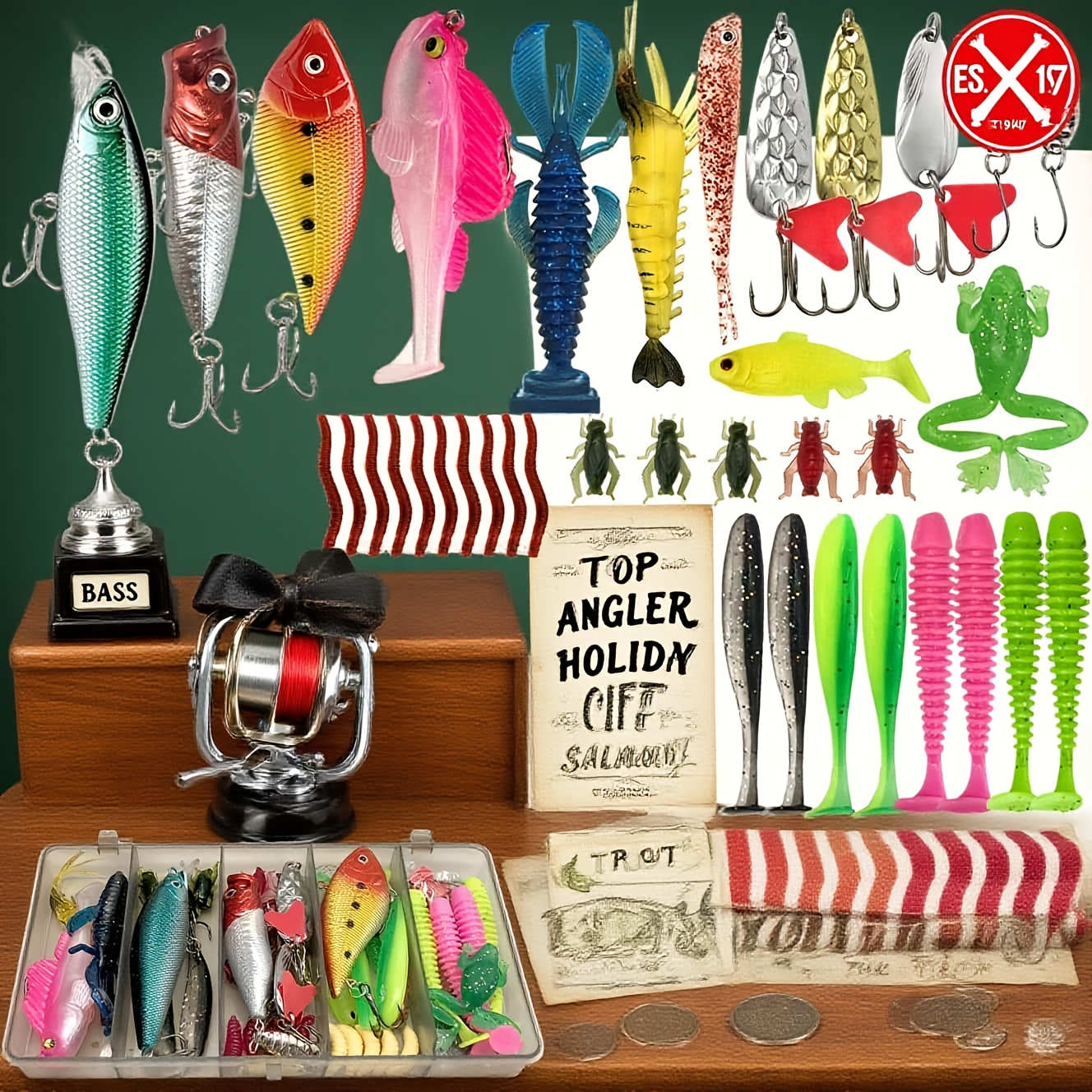 133Pcs Premium Fishing Lures T – обзор и цена Fishing Lure Jig