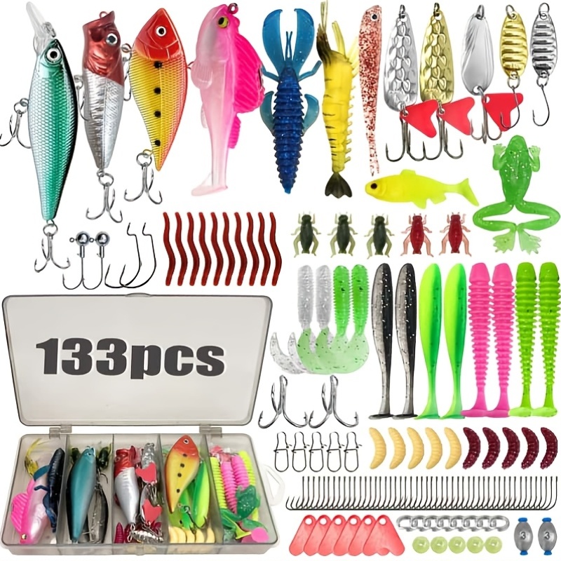 133Pcs Premium Fishing Lures T – обзор и цена Fishing Lure Jig