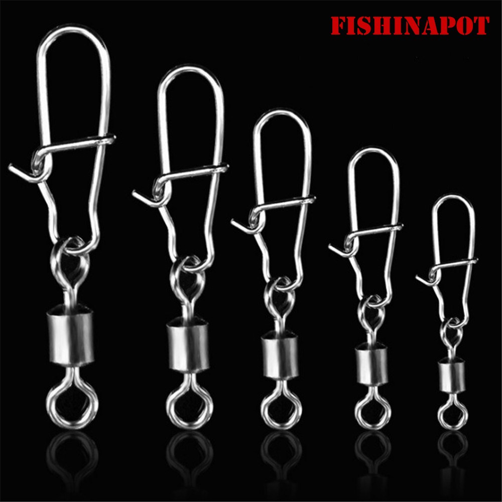 FISHINAPOT 30pcs/lot 2#-10# St – обзор и цена Fishing Lure Spinner