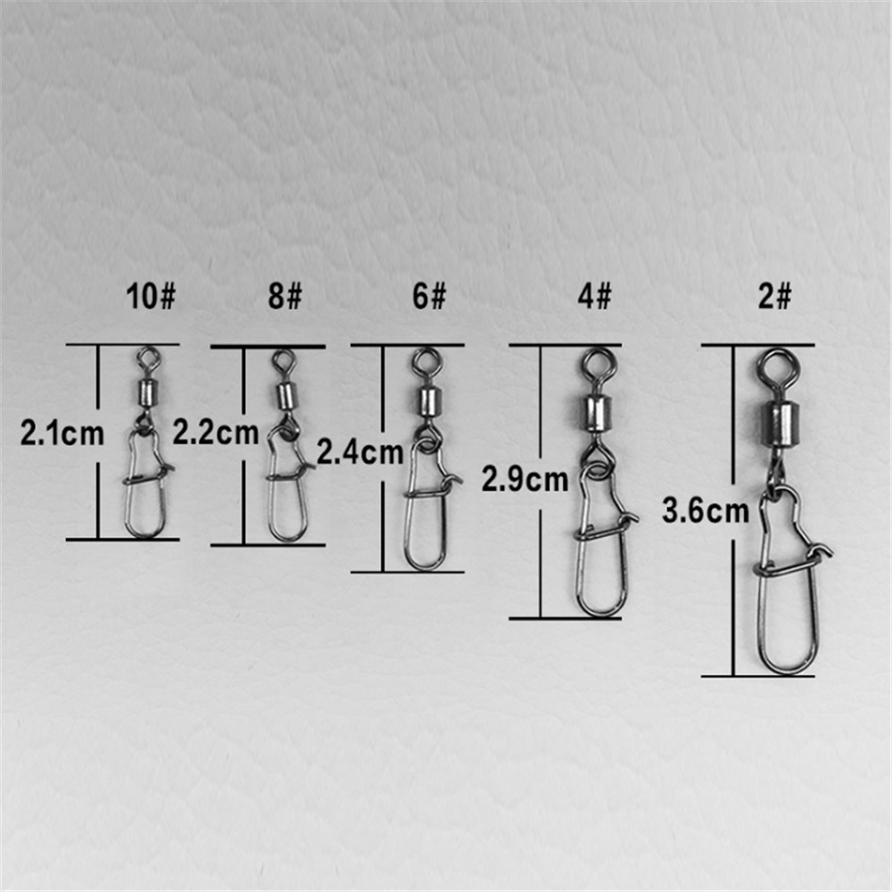 FISHINAPOT 30pcs/lot 2#-10# St – обзор и цена Fishing Lure Spinner