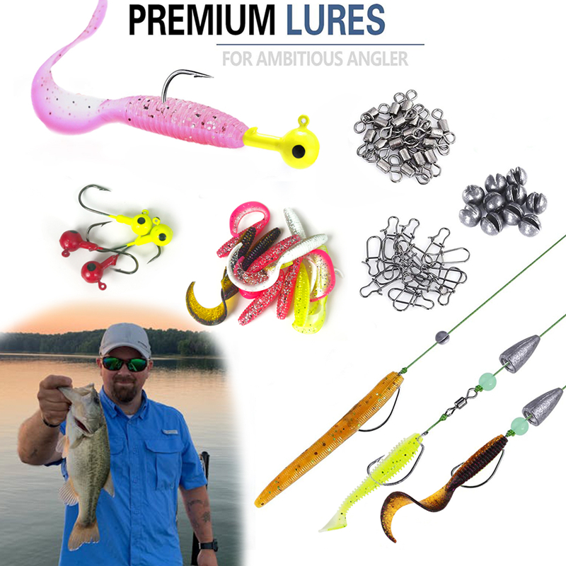 New 120PCS Fishing Lure Set So – обзор и цена Fishing Lure Making Kit