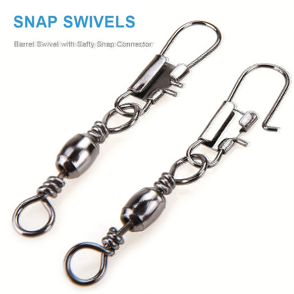 100Pcs/Lot 4#6#8#10#12# Swivel – обзор и цена Fishing Lure Accessories