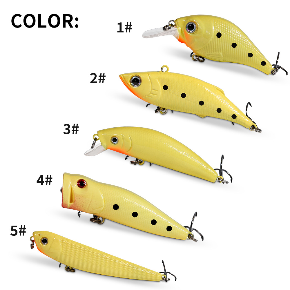 2026 Glow Lure Hard Bait Kit C – обзор и цена Fishing Lure Popper
