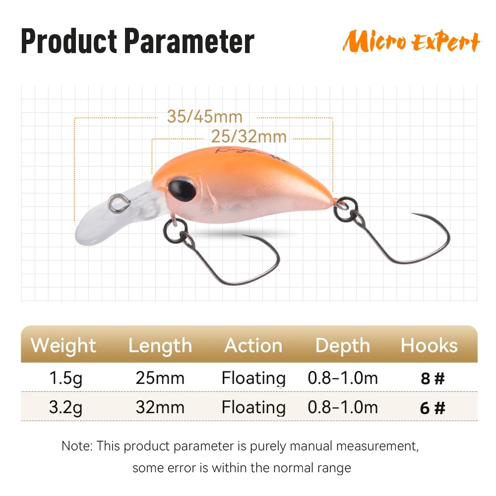 Kingdom Fishing Lure Micro Exp – обзор и цена Fishing Lure Crankbait