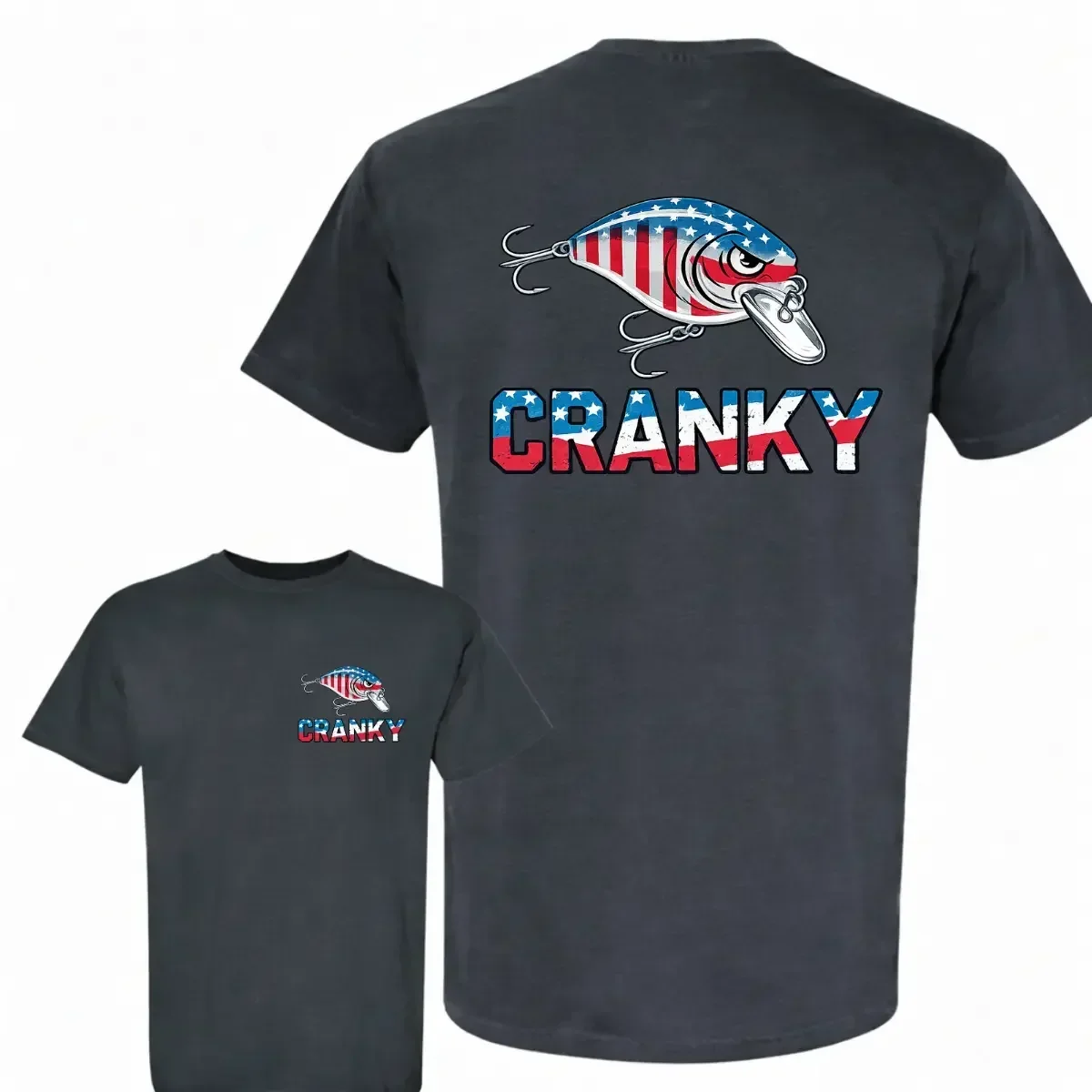 Camo Crankbait Fishing T-Shirt – обзор и цена Fishing Lure Crankbait