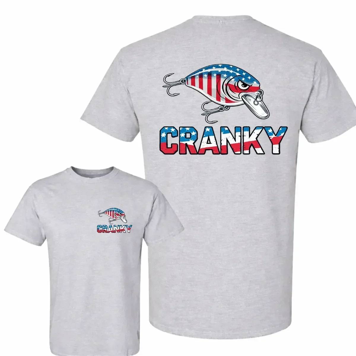 Camo Crankbait Fishing T-Shirt – обзор и цена Fishing Lure Crankbait