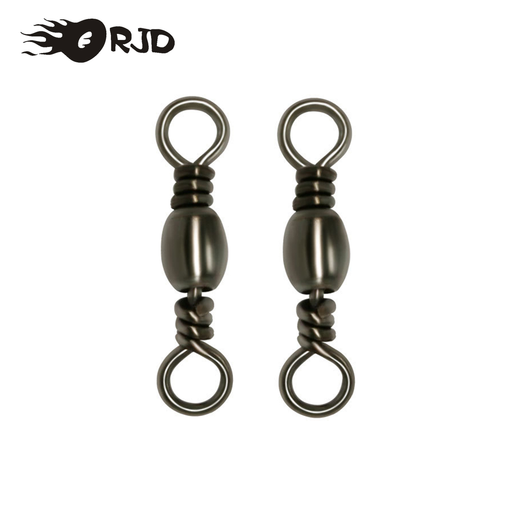 ORJD 20-50pcs Barrel Swivels F – обзор и цена Fishing Lure Accessories
