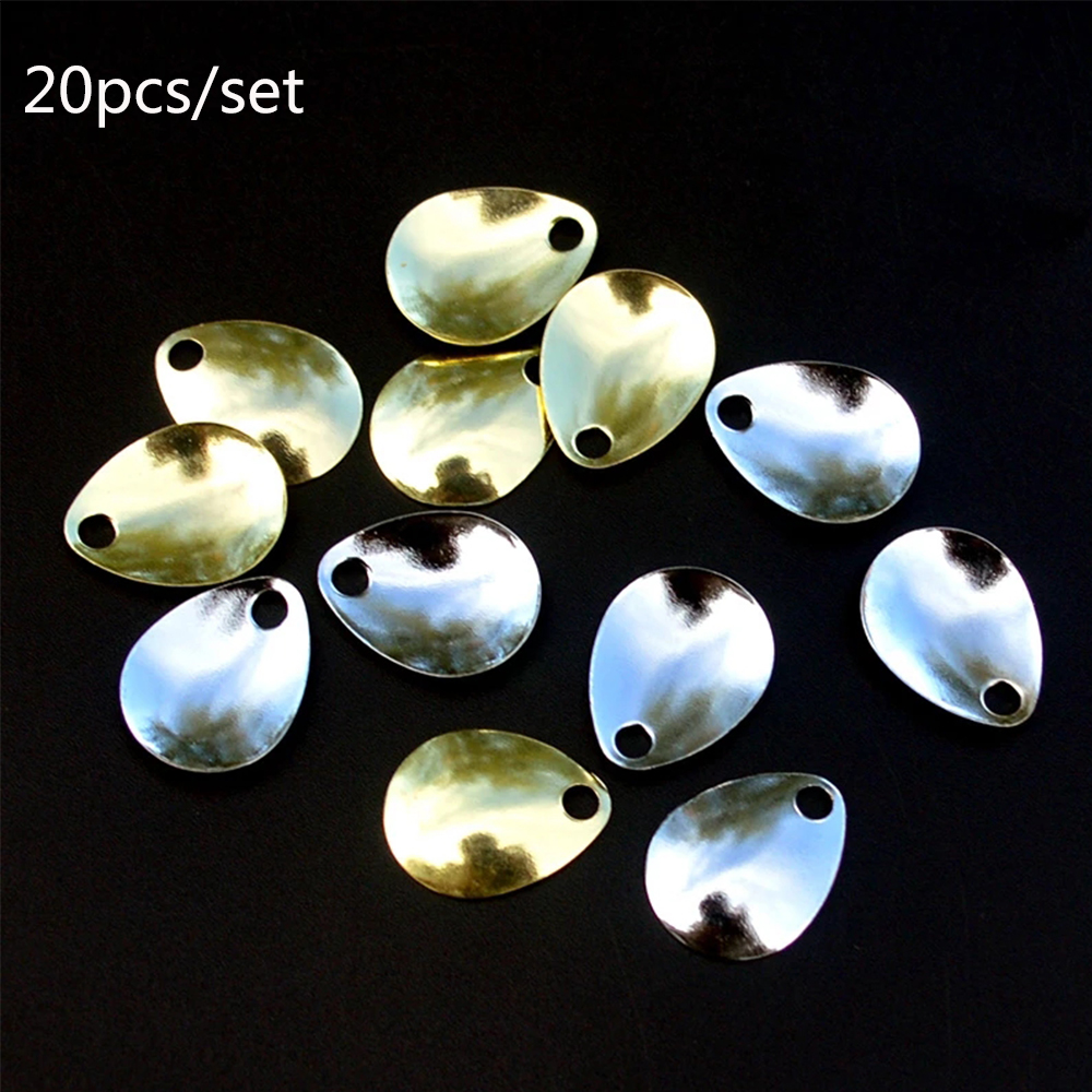 20pcs/lot Fishing Spinner Ring – обзор и цена Fishing Lure Spinner