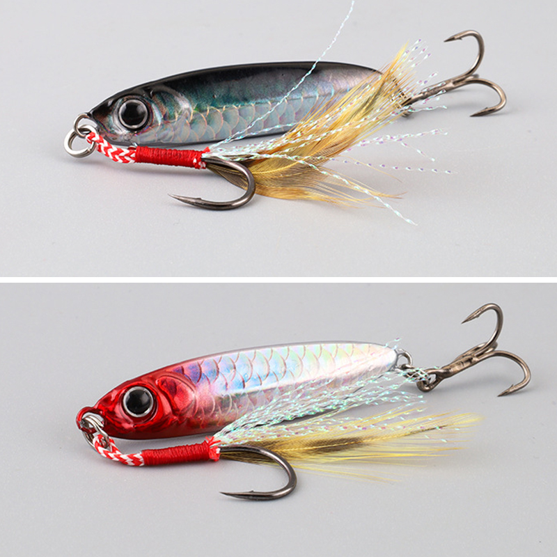Micro Metal Jig 7g 10g 15g 20g – обзор и цена Fishing Lure Spoon