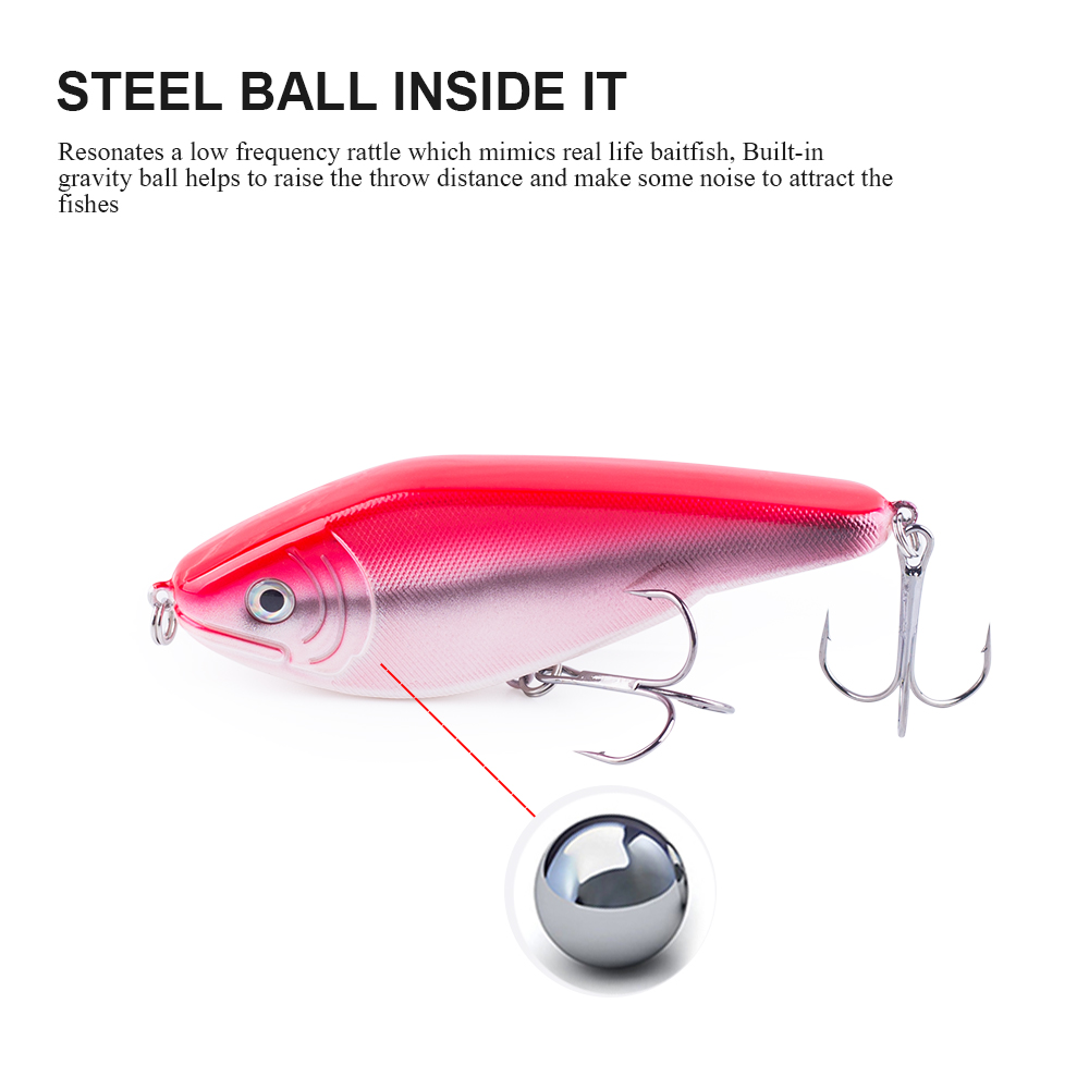 Hanlin NEW Glide Jerkbait 90mm – обзор и цена Fishing Lure Jerkbait