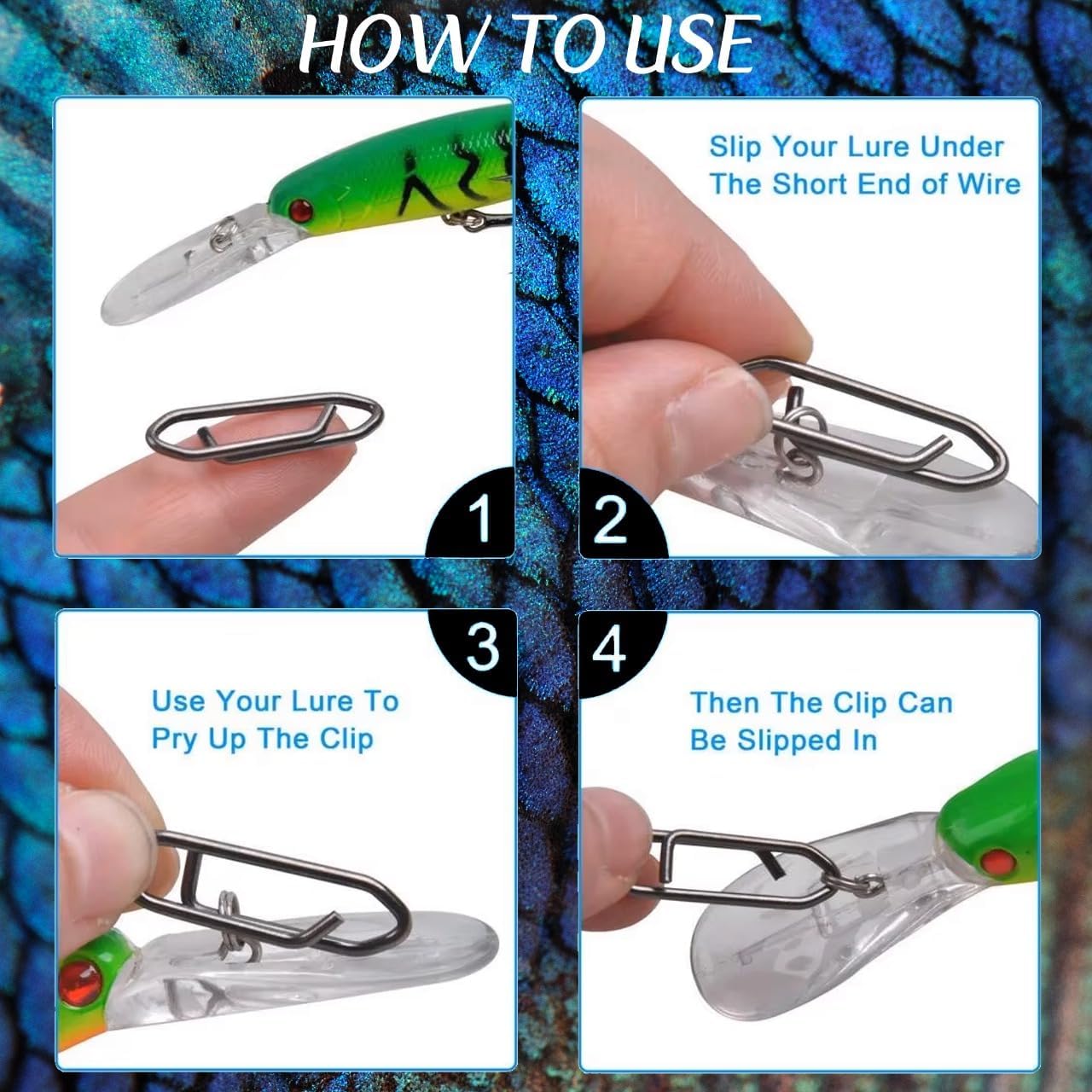 9KM Fishing Snap Kit 110pcs Po – обзор и цена Fishing Lure Making Kit