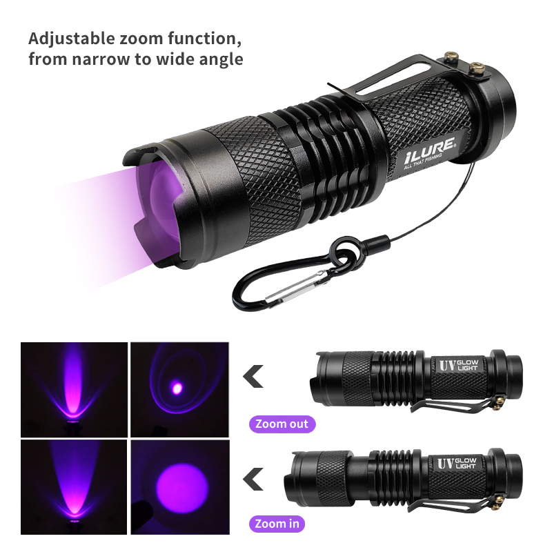 Mini UV Flashlight 395nm Ultra – обзор и цена Fishing Lure Making Kit