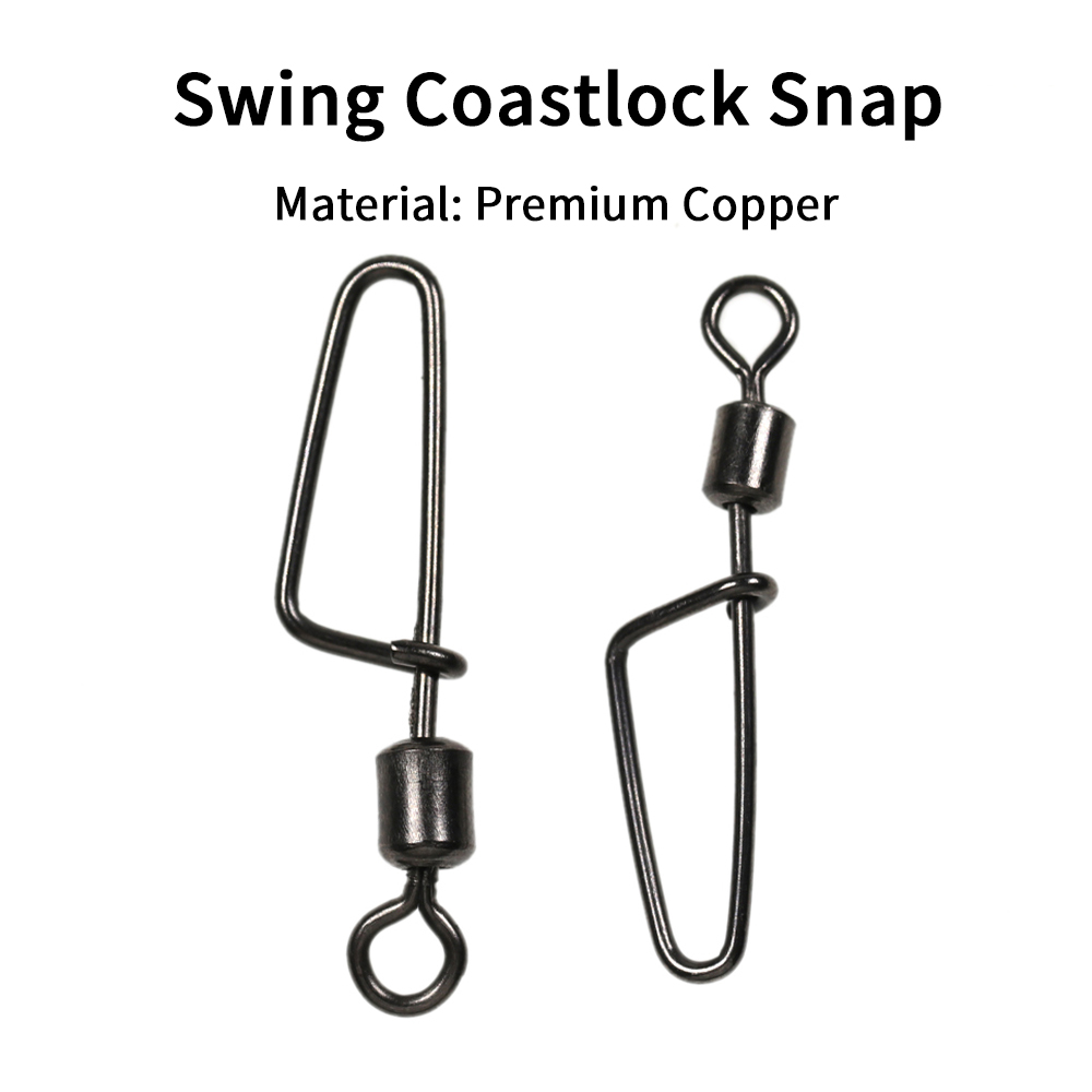 20PCS #12 -1/0 Rolling Swivel  – обзор и цена Fishing Lure Accessories