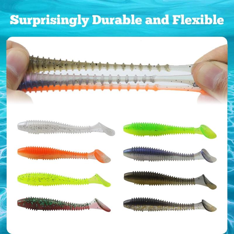 40/20/15PCS Soft Fishing Lures – обзор и цена Fishing Lure Soft Plastic