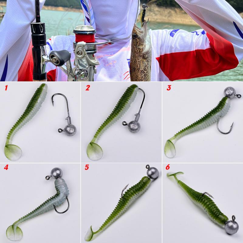40/20/15PCS Soft Fishing Lures – обзор и цена Fishing Lure Soft Plastic