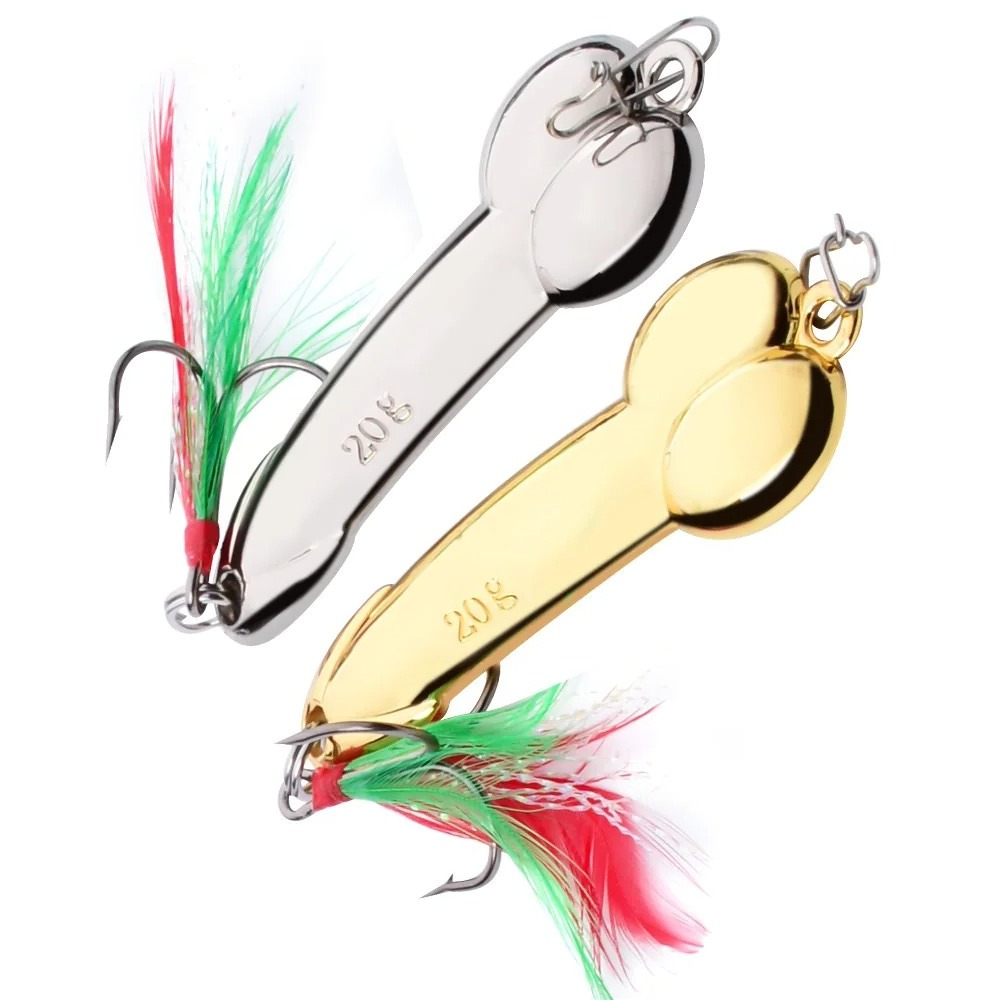 Metal Spoon Penis Shape Fishin – обзор и цена Fishing Lure Spoon