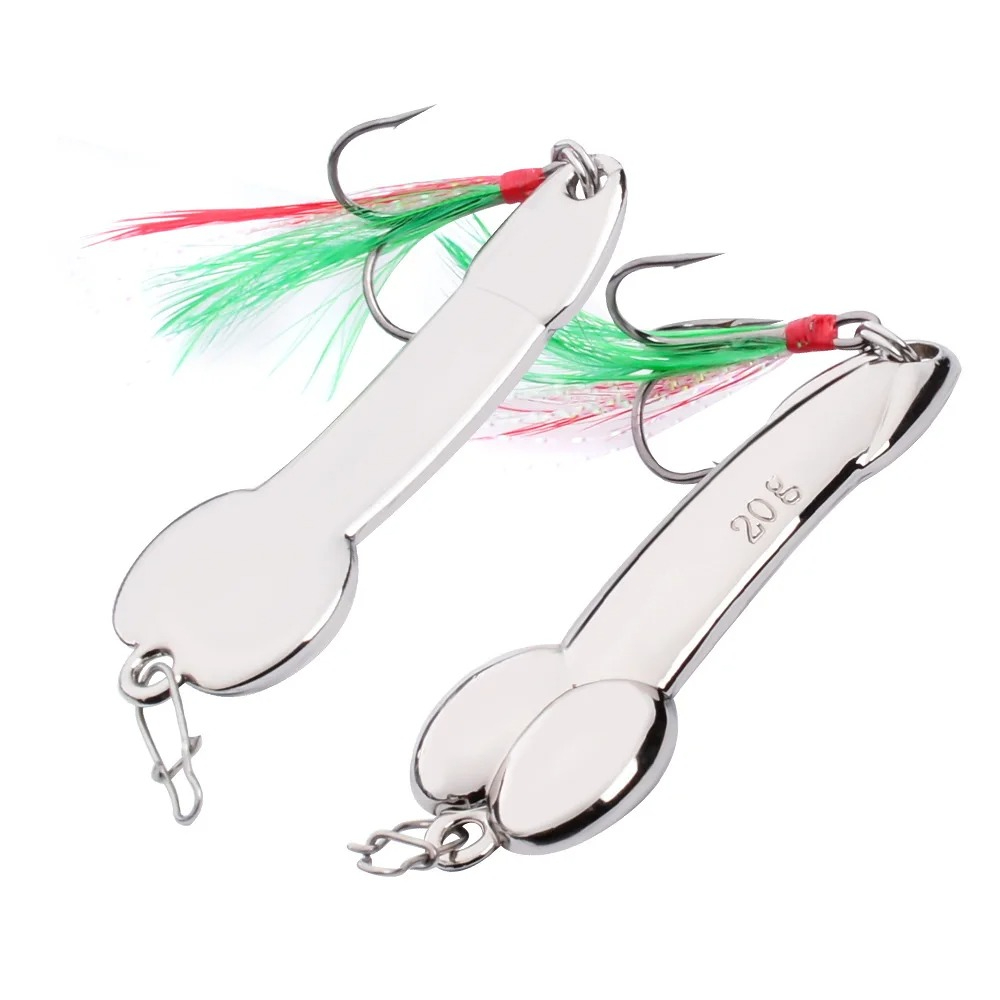 Metal Spoon Penis Shape Fishin – обзор и цена Fishing Lure Spoon
