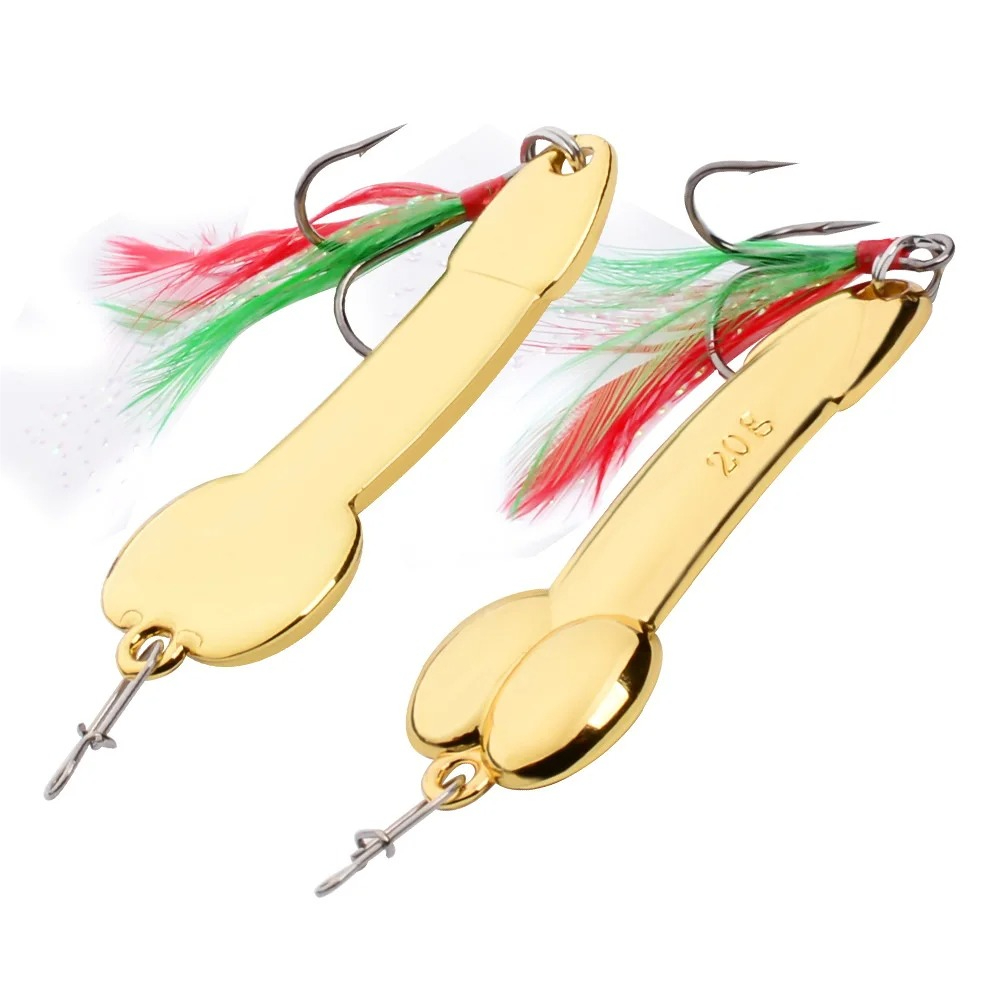 Metal Spoon Penis Shape Fishin – обзор и цена Fishing Lure Spoon