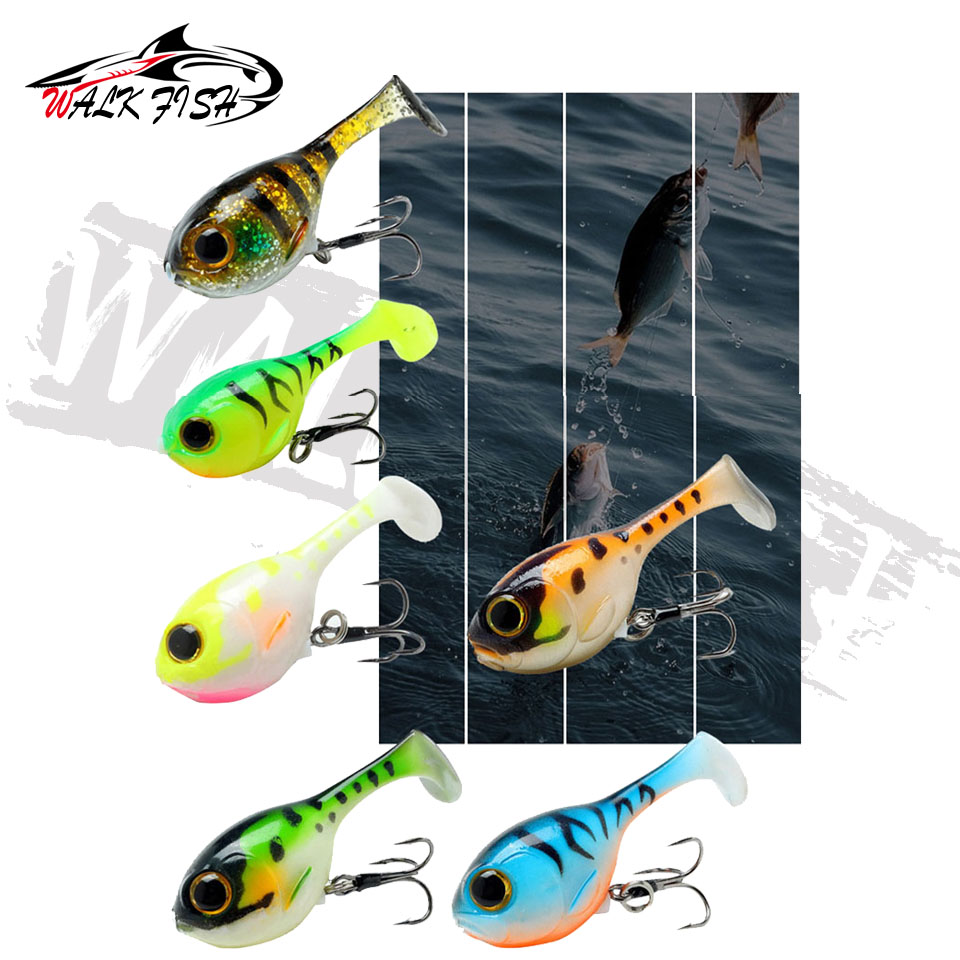 WALK FISH Soft Lure Balloonfis – обзор и цена Fishing Lure Soft Plastic