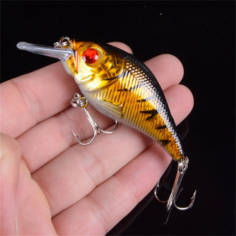 3D Eyes 7.5cm 10.2g Hard VIB L – обзор и цена Fishing Lure Crankbait
