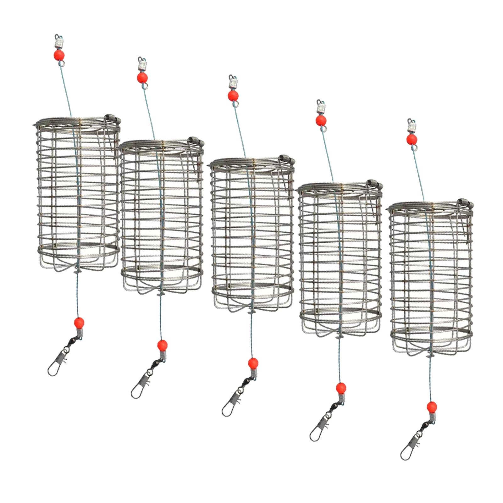 5x Solid Fishing Feeder Cage T – обзор и цена Fishing Lure Box