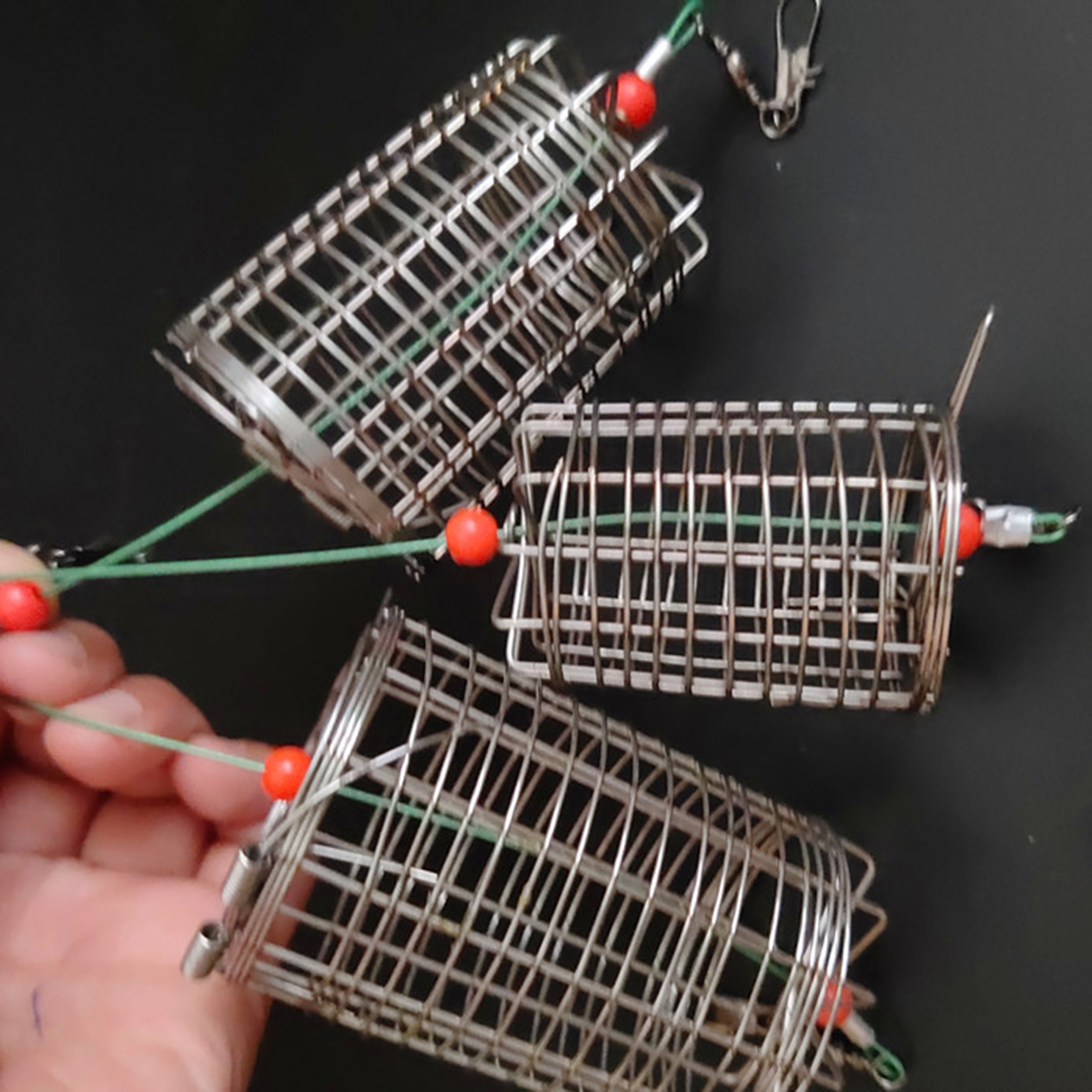 5x Solid Fishing Feeder Cage T – обзор и цена Fishing Lure Box