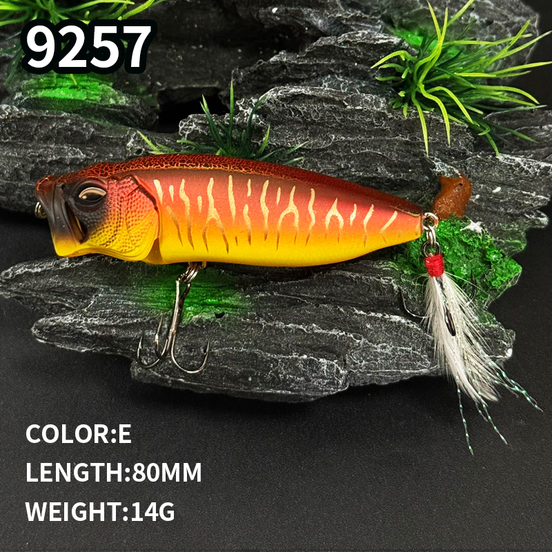 Popper Lure Topwater Bait 80mm – обзор и цена Fishing Lure Popper