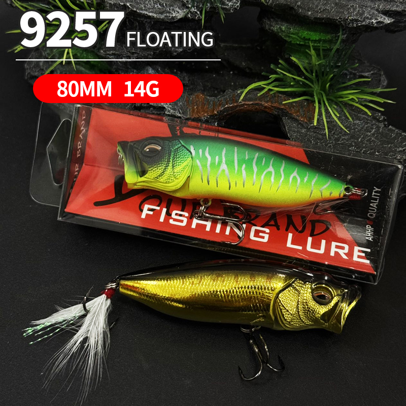 Popper Lure Topwater Bait 80mm – обзор и цена Fishing Lure Popper